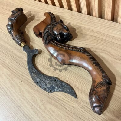 kujang damascus/pamor besar [tersedia harga grosir]