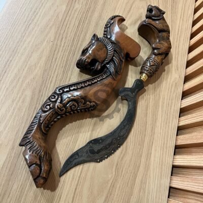 kujang damascus/pamor besar [tersedia harga grosir]